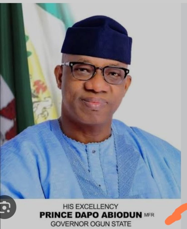 Ogun Now Near El Dorado, Compares With Lagos In Growth – Abiodun