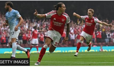 Arsenal Cruise To Community Shield Win Against Disappointing Man City