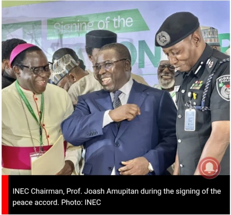 Presidential Poll: Tinubu, Obi, Others Sign Peace Pact As 2027 Campaign Begins Today