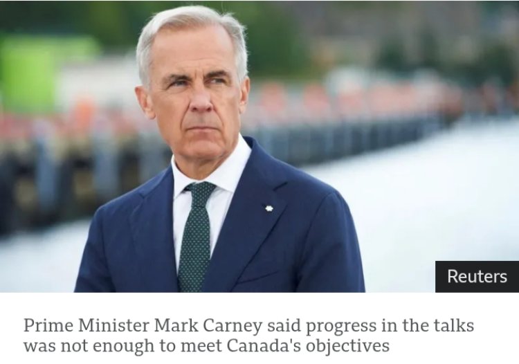 Canada Promises To Match US Tariffs 'Dollar For Dollar' As Trade Talks Break Down - Carney